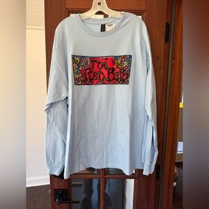 Red Bar Light Blue Tee XL